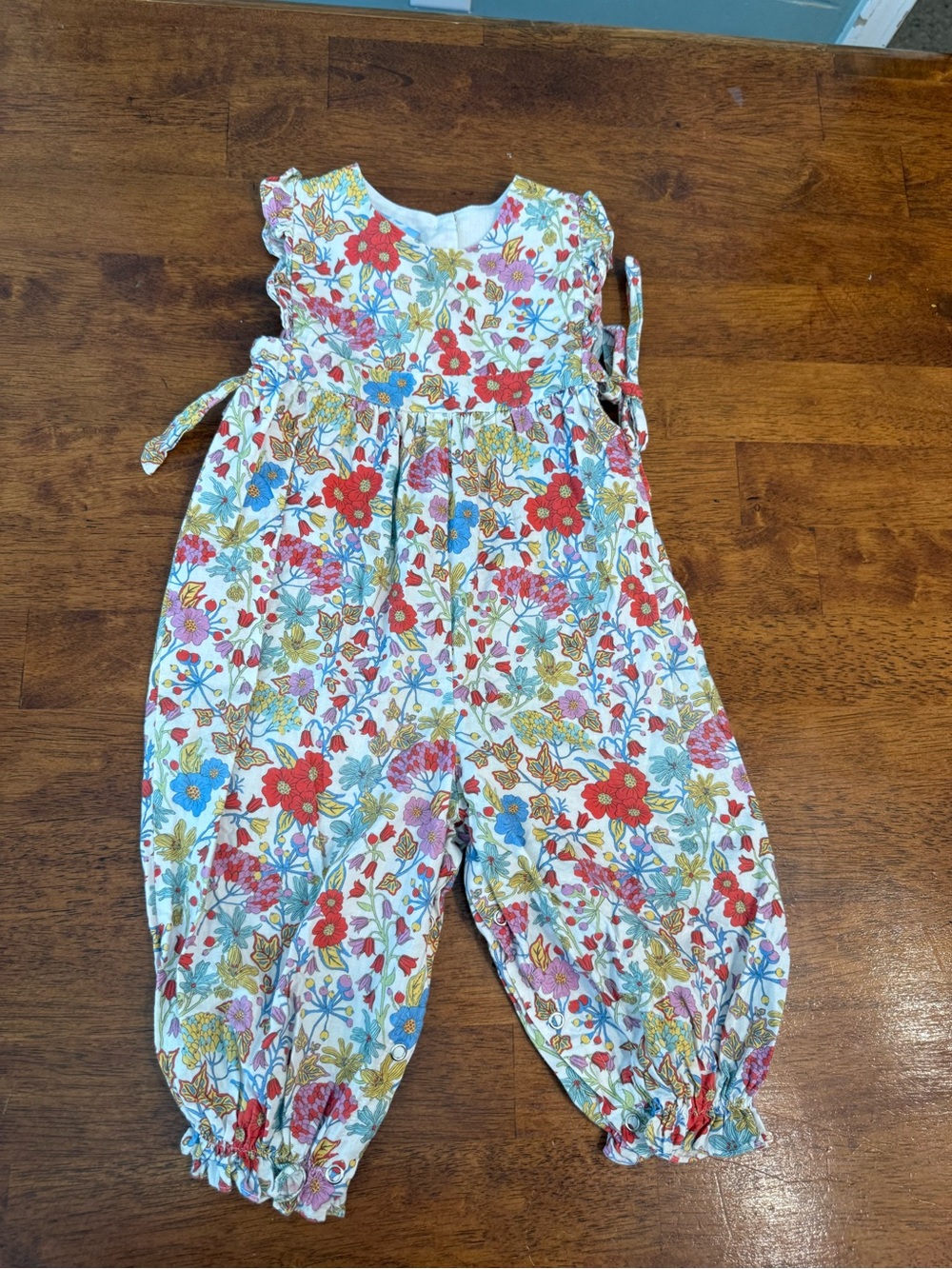 Bella Bliss Charlotte Floral Jumper Romper Overalls Girl 18 Months